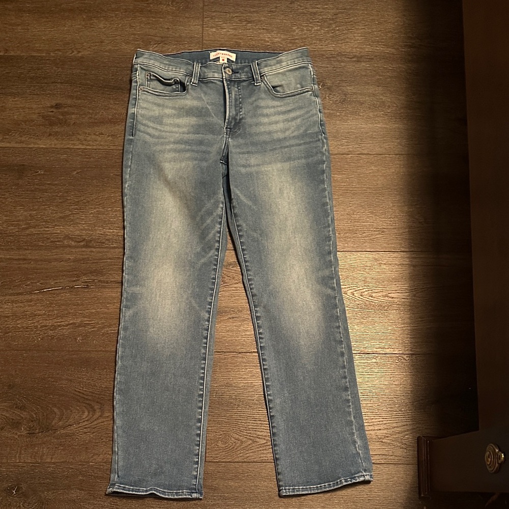 Lucky Brand Sweet Mid Rise Straight Leg Jeans
